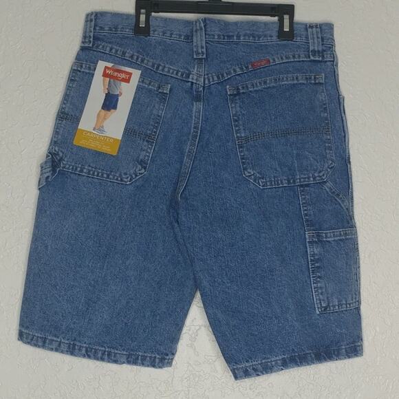 Wrangler Carpenter Jean Shorts Blue Size 32 - Picture 3 of 7